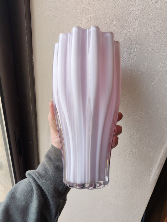Rare Kosta Boda Hot Pink Vase, Ann Wahlstrom, 2000s, Scandinavian