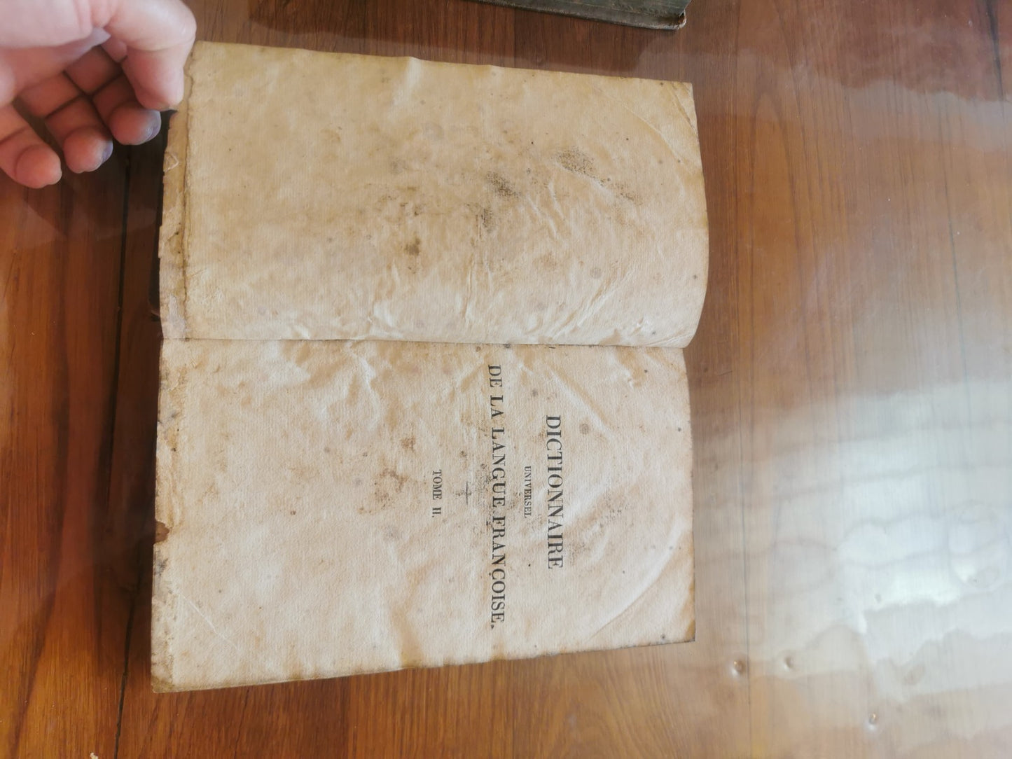 Superb Two-Volume Set, Dictionary of the French Language, by Gattel, 1827