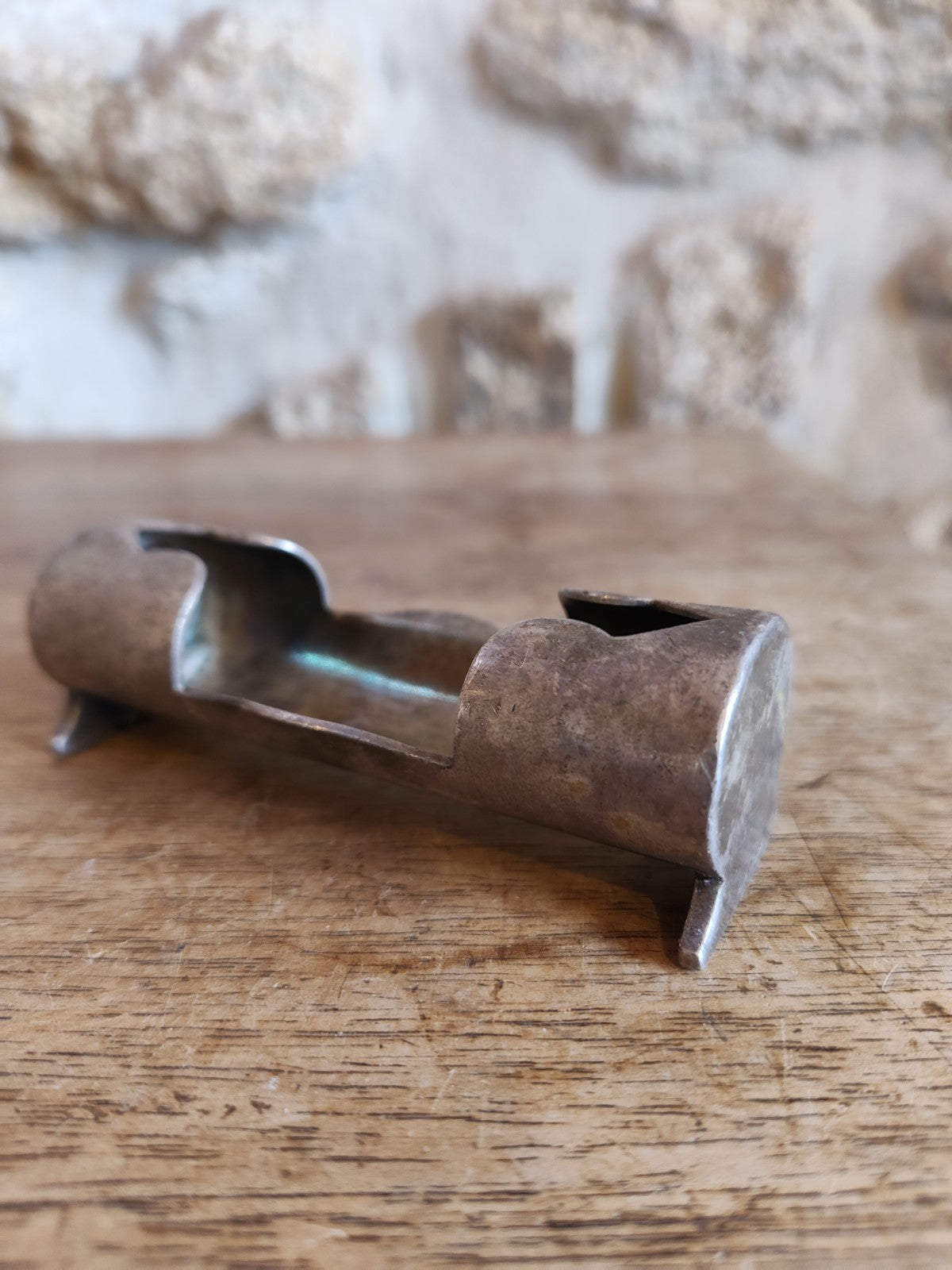 Silver-Plated Metal Toothpick Holder, Krupp Milano