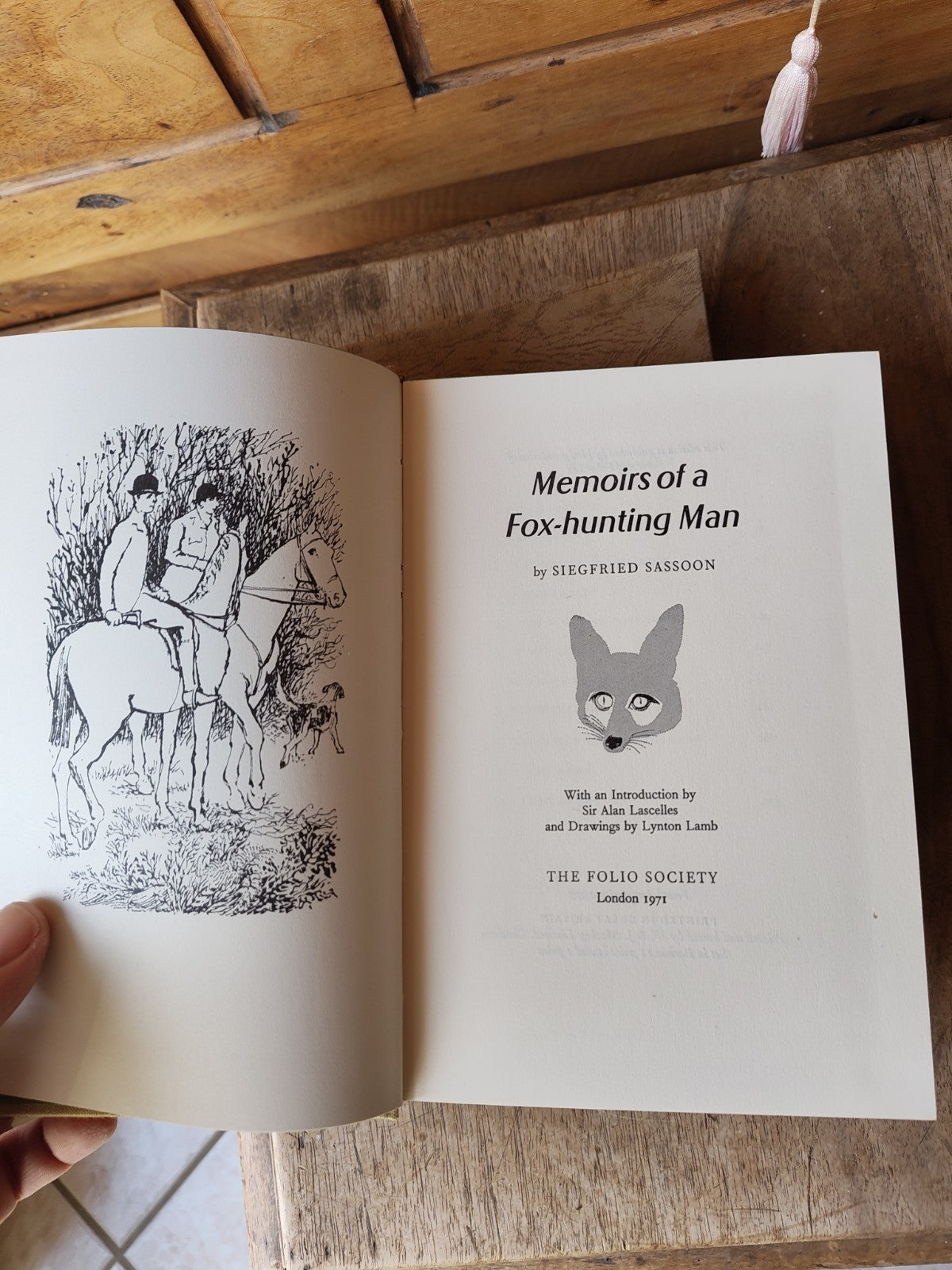 Memoirs Of A Fox-hunting Man By Siegfried Sassoon, London 1971