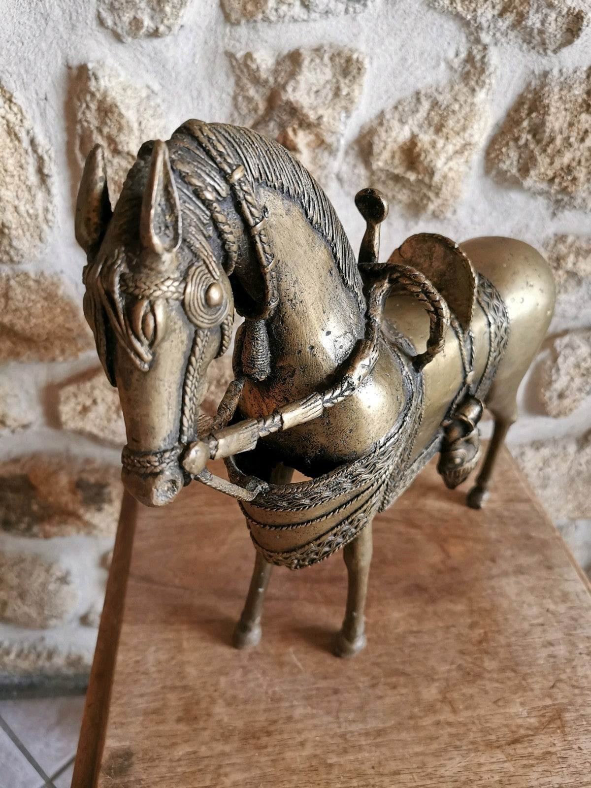 Superb Large Bronze Horse, Weight: 5.5 kg