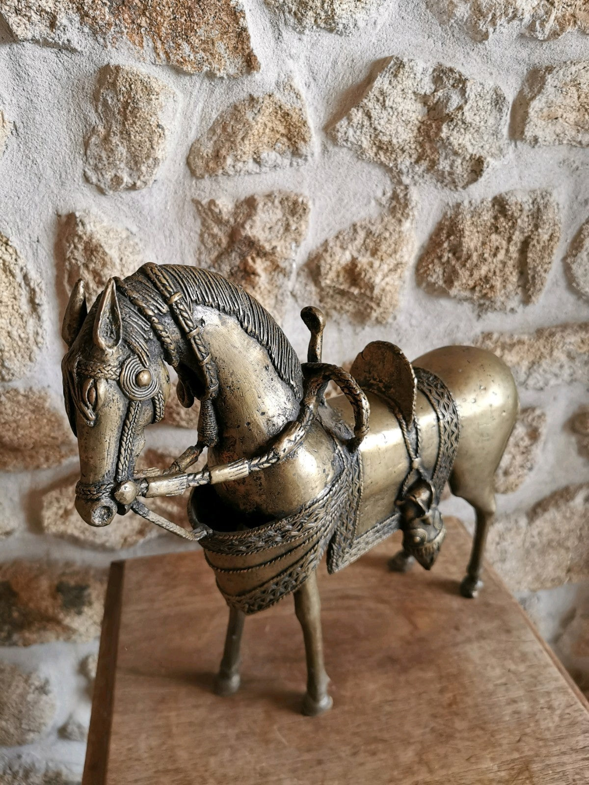 Superb Large Bronze Horse, Weight: 5.5 kg