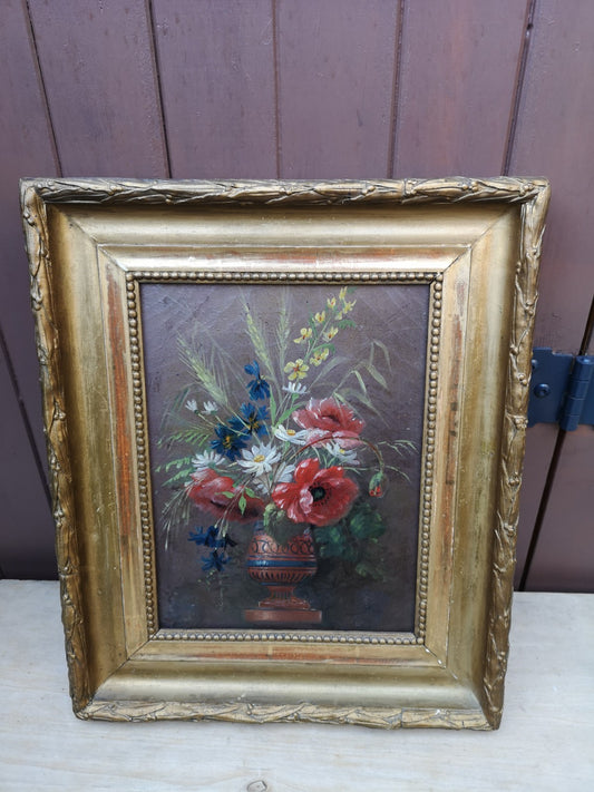 Superb 19th Century Oil on Canvas Still Life (Italy??)