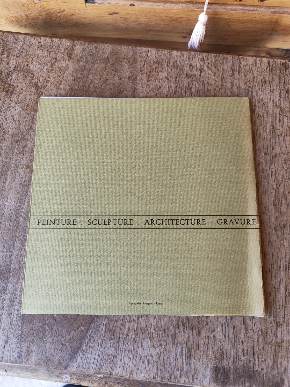 Superb Booklet on Petit Palais, Villa Medici in Rome, Paris 1968
