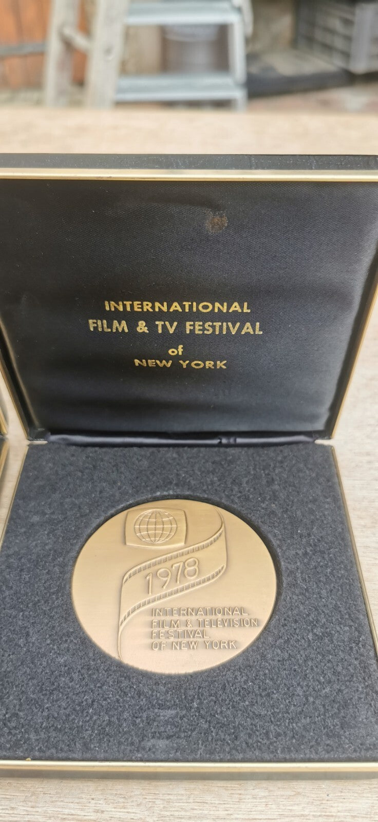 Lot of Two Medals, New York Film Festival Bronze and Silver