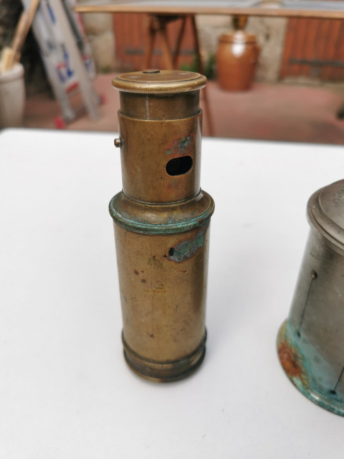 Lot of Measuring Tools H. MORIN PARIS, Pentometer / Surveyor's Square and Level