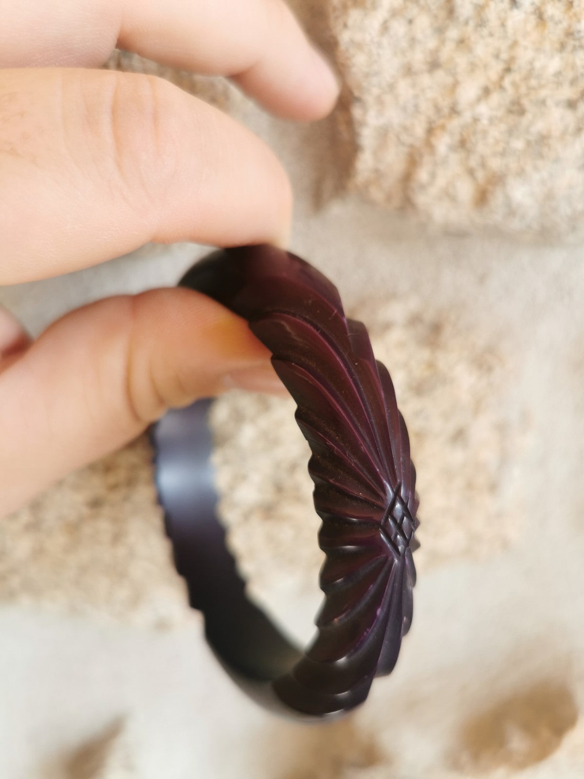 Superb Cut Bakelite Bracelet