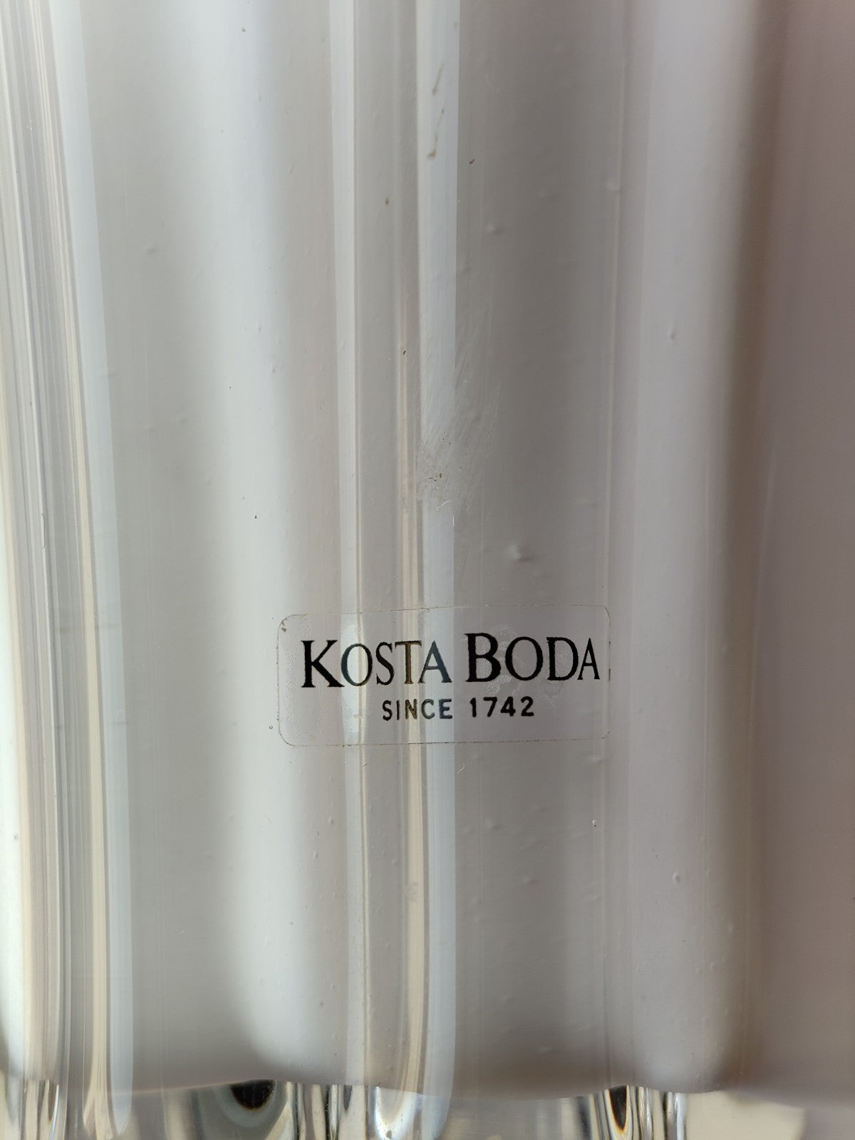 Rare Kosta Boda Hot Pink Vase, Ann Wahlstrom, 2000s, Scandinavian