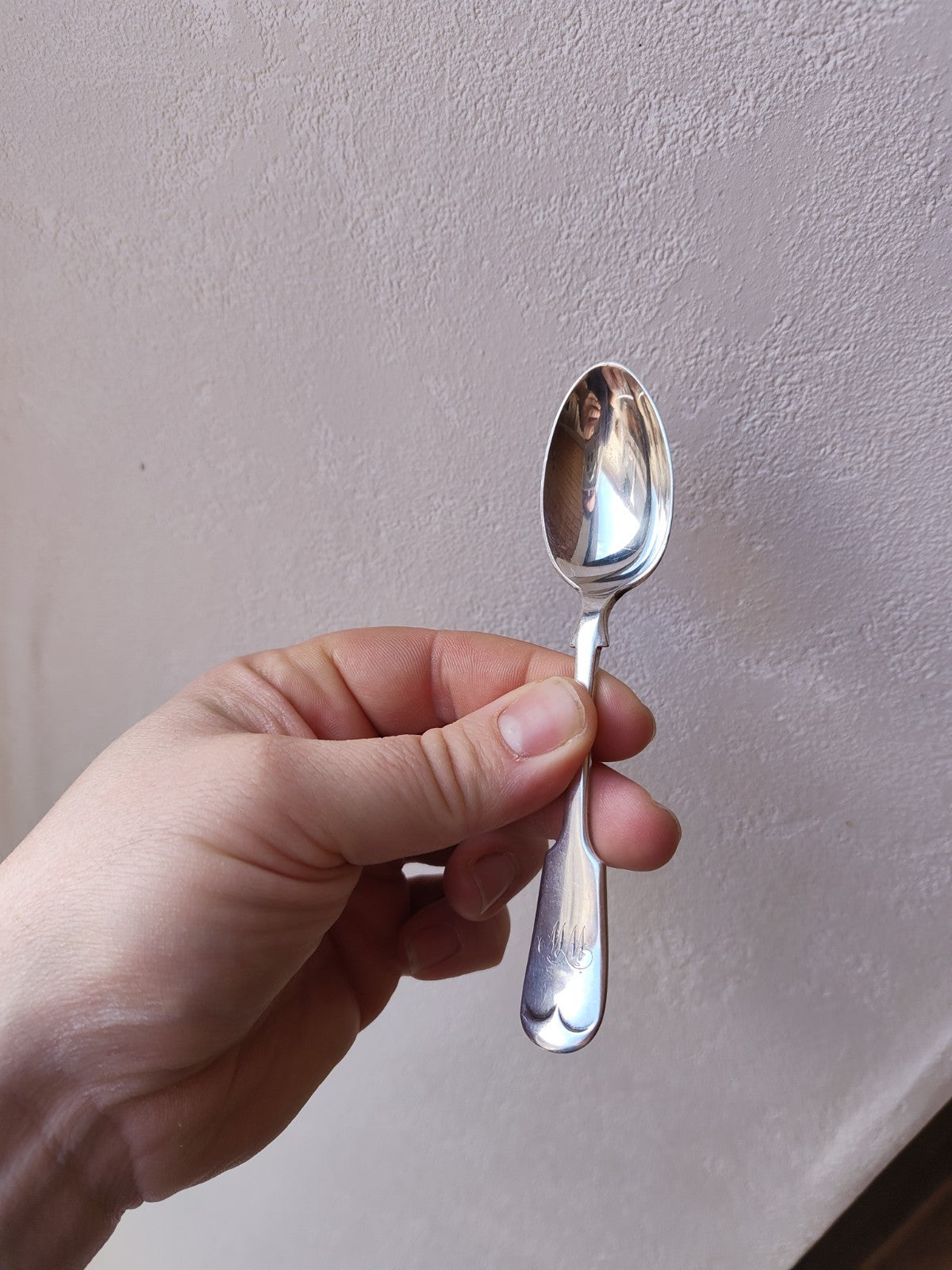 Set of 6 Antique Coffee Spoons, 19th Century