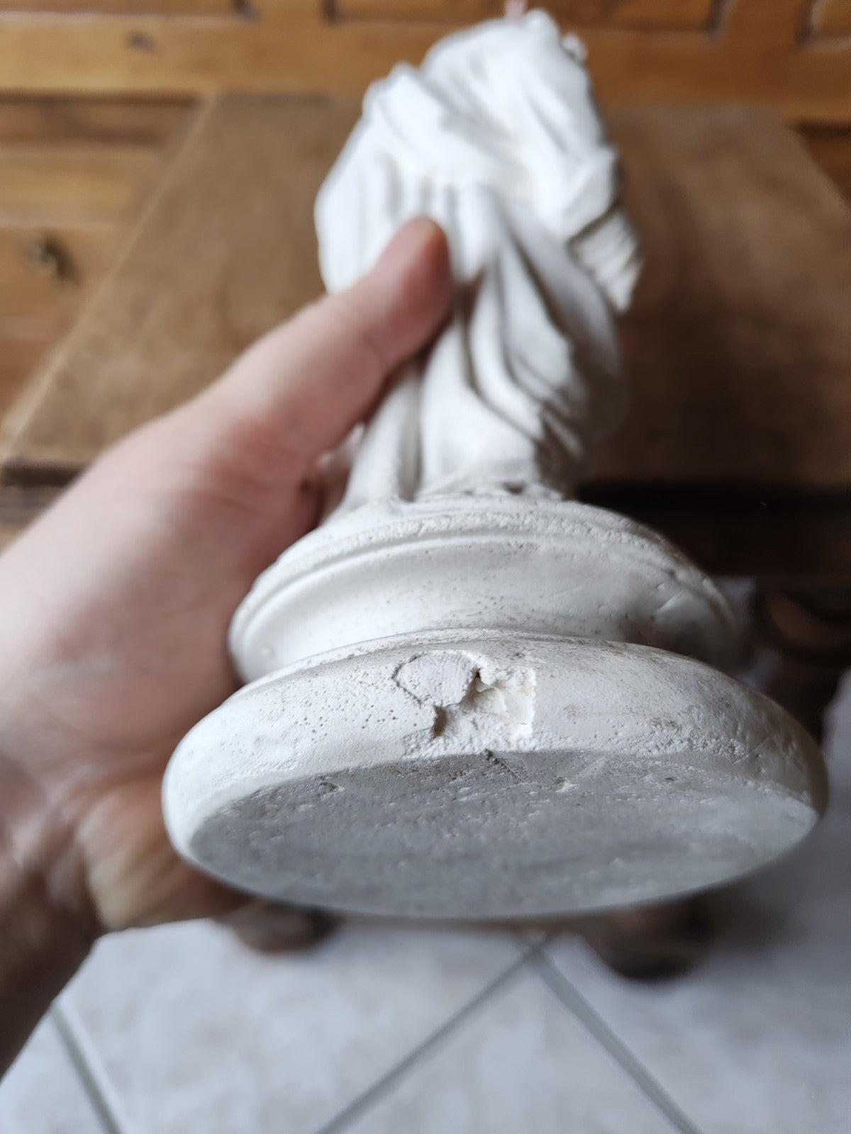 Saint Joseph Statue, Religion, Catholic in Plaster or Reconstituted Stone