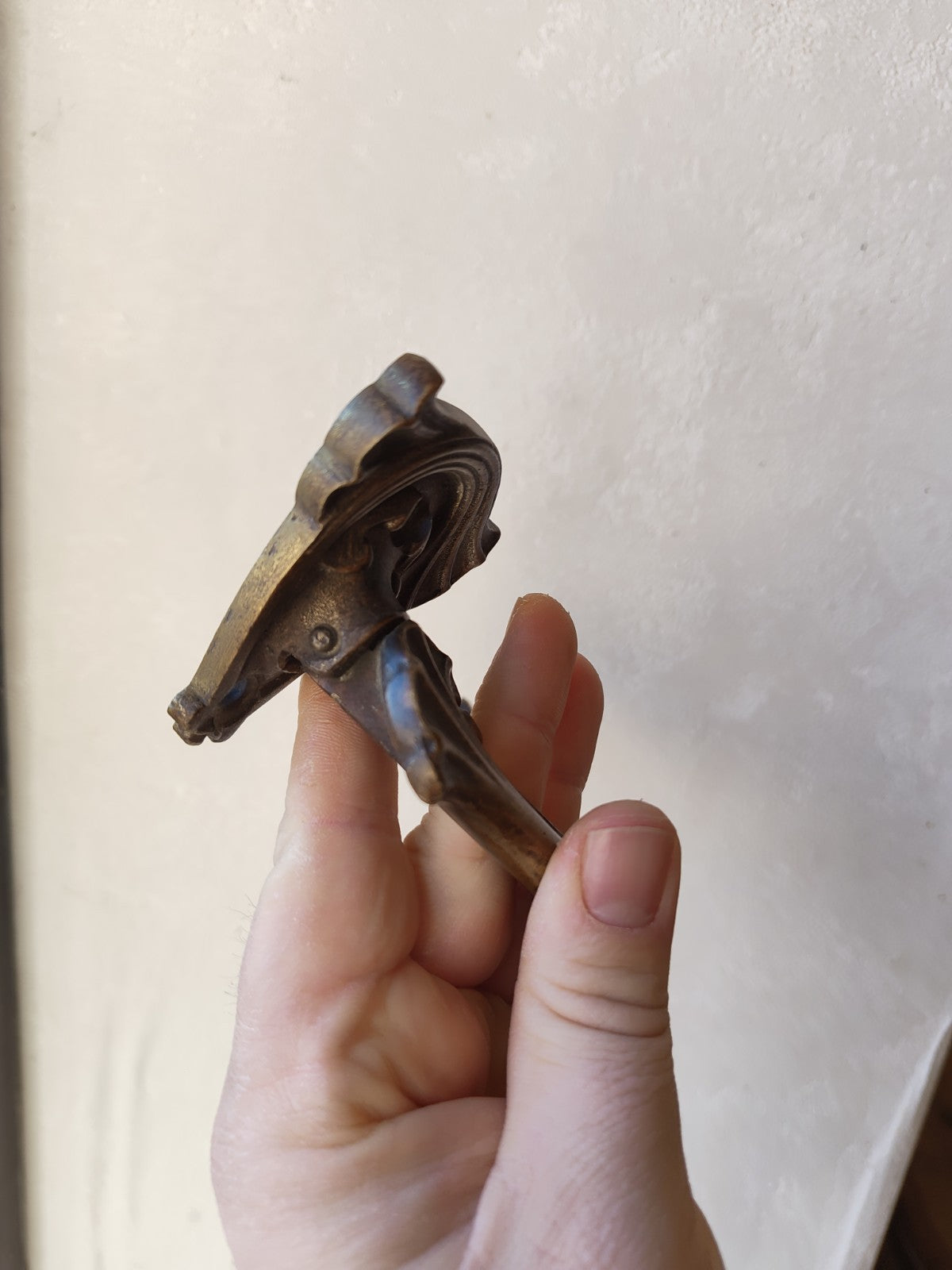 Pair of Art Nouveau Bronze Handles, Gaveau No. 22, France, Piano, Buffet...