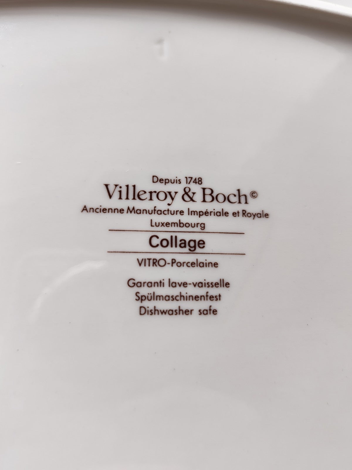 Set of Two Villeroy & Boch Ceramic Trays, Vintage Ceramic...