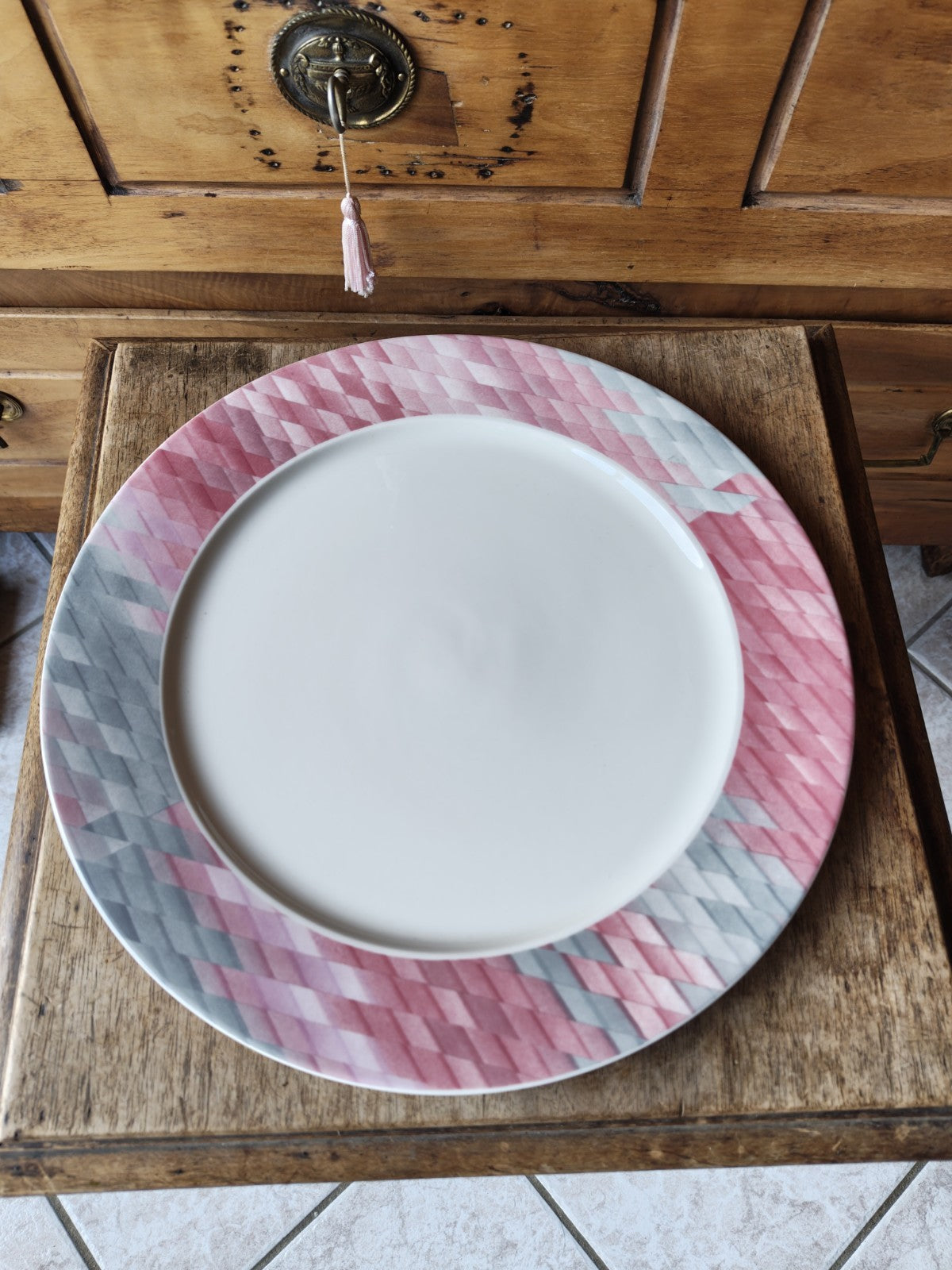 Set of Two Villeroy & Boch Ceramic Trays, Vintage Ceramic...