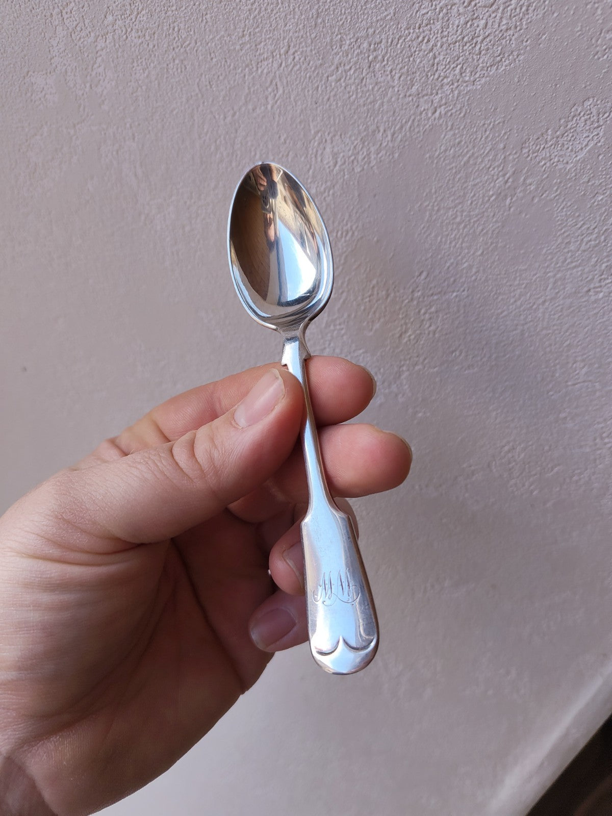 Set of 6 Antique Coffee Spoons, 19th Century