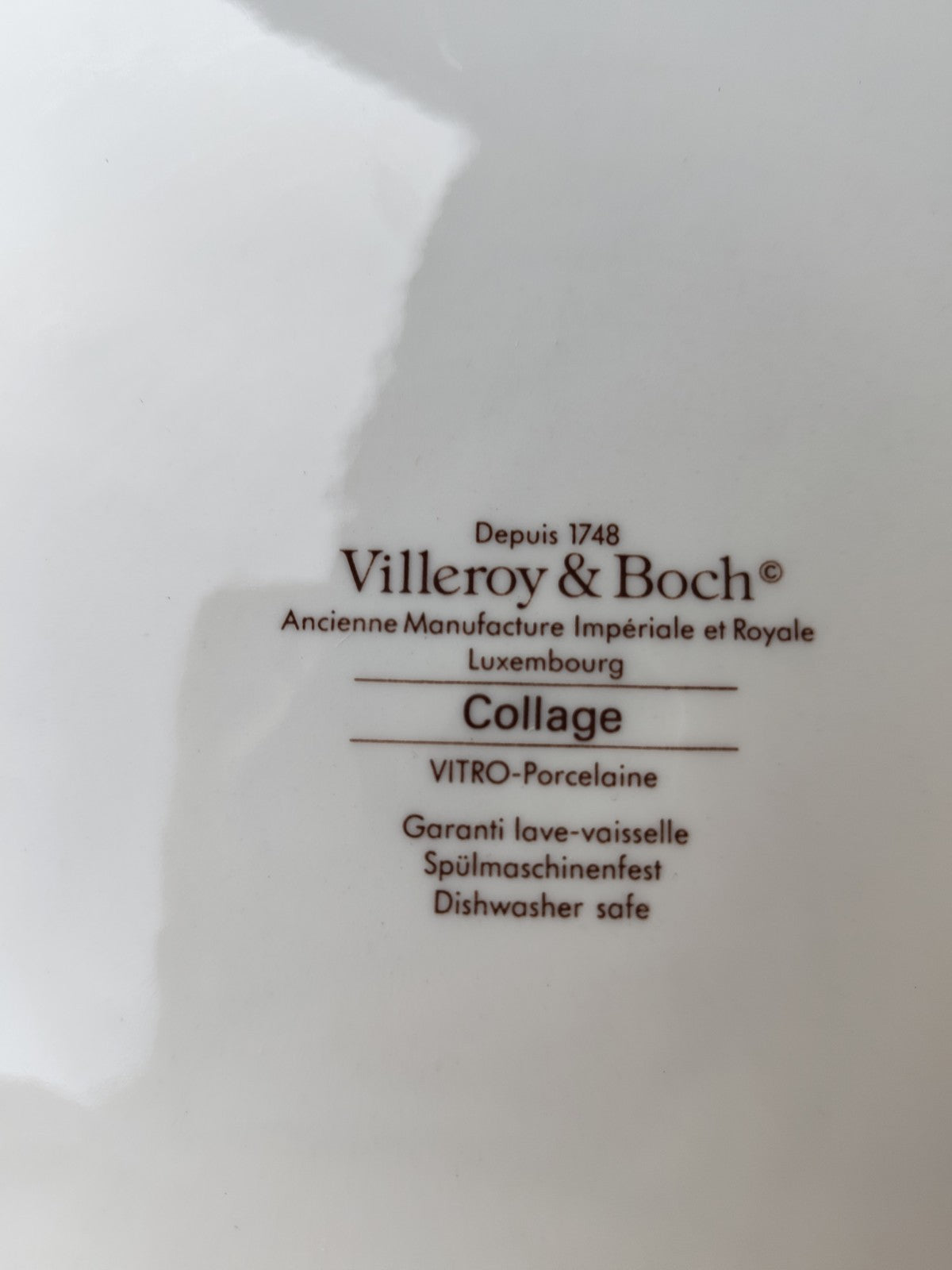 Set of Two Villeroy & Boch Ceramic Trays, Vintage Ceramic...