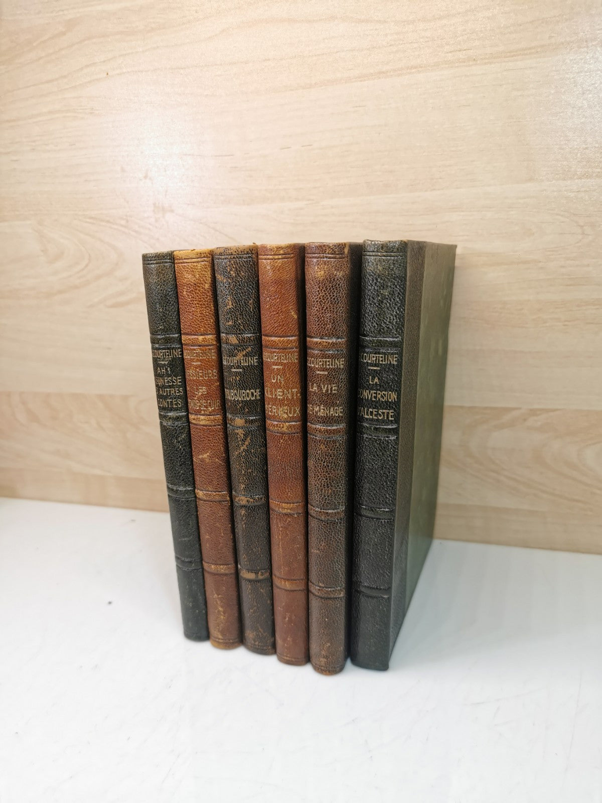LOT OF 6 BOOKS BY Georges COURTELINE