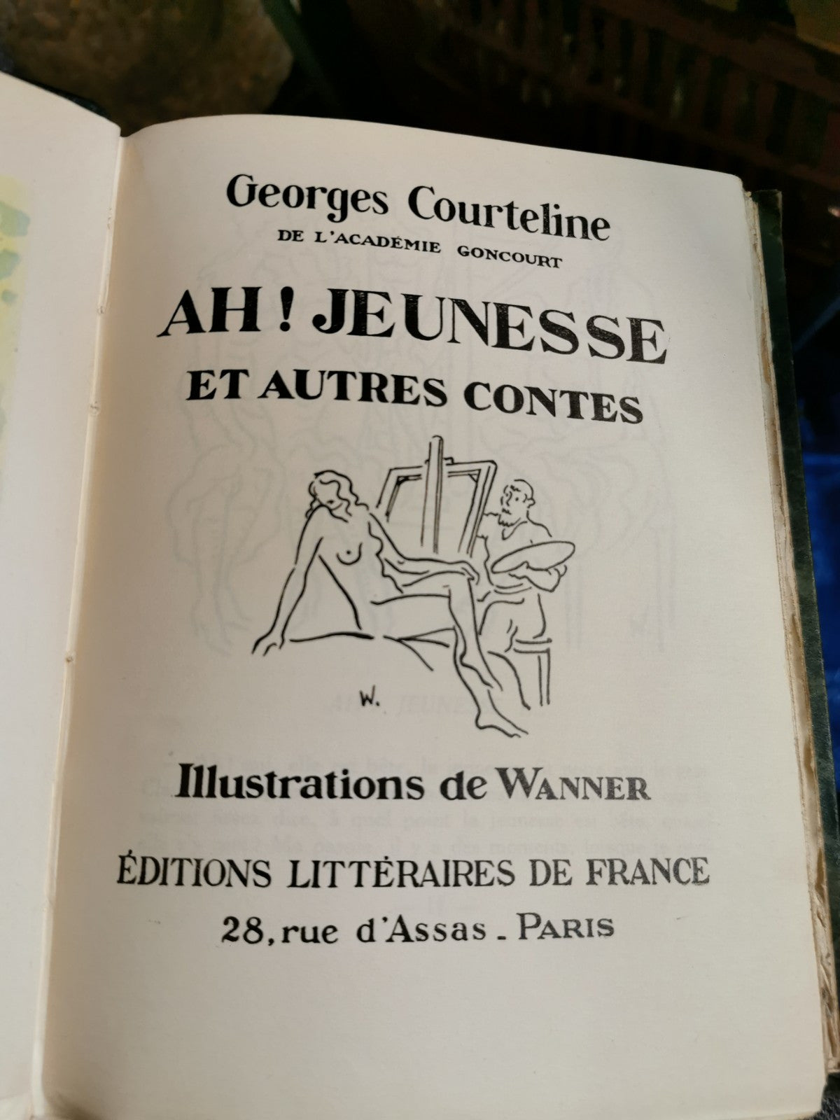 LOT OF 6 BOOKS BY Georges COURTELINE