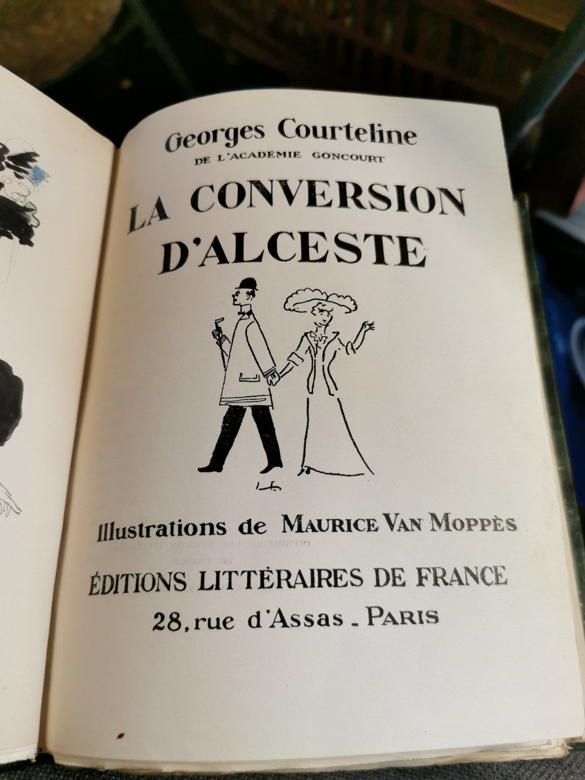 LOT OF 6 BOOKS BY Georges COURTELINE
