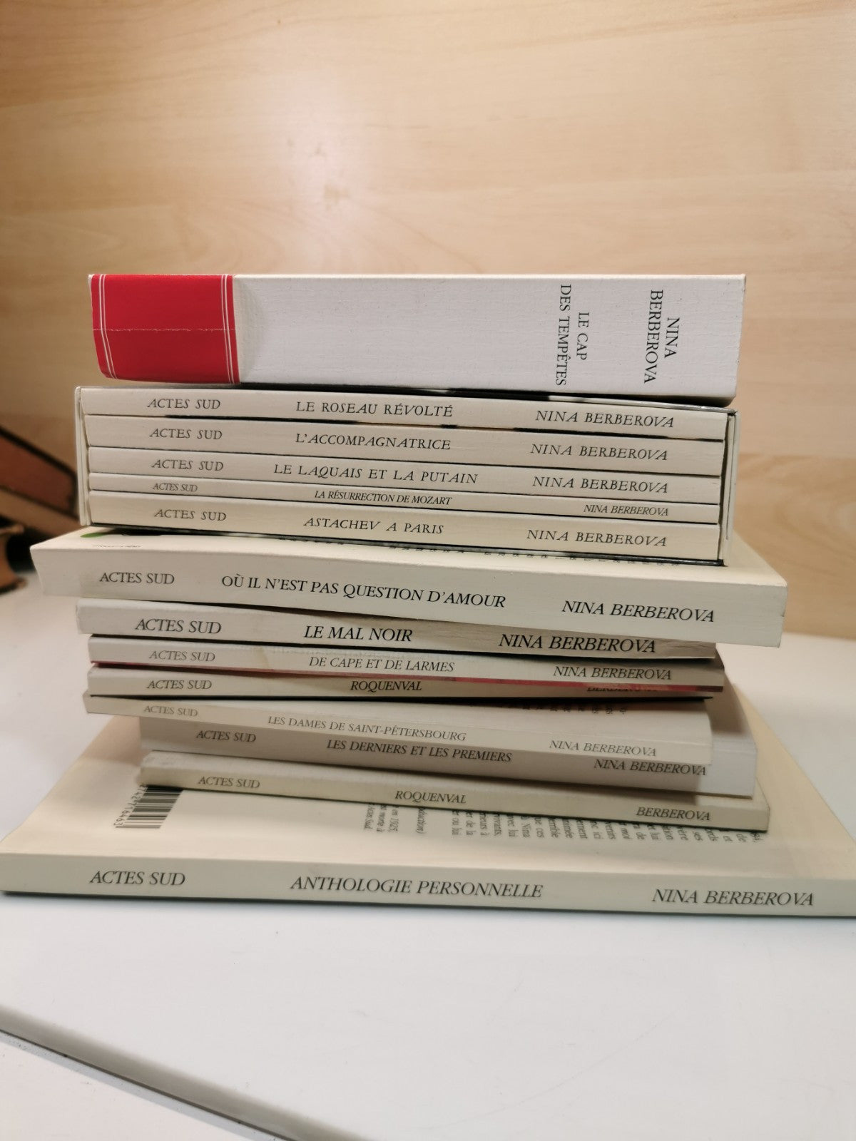 Lot of 14 Books by Nina BERBEROVA