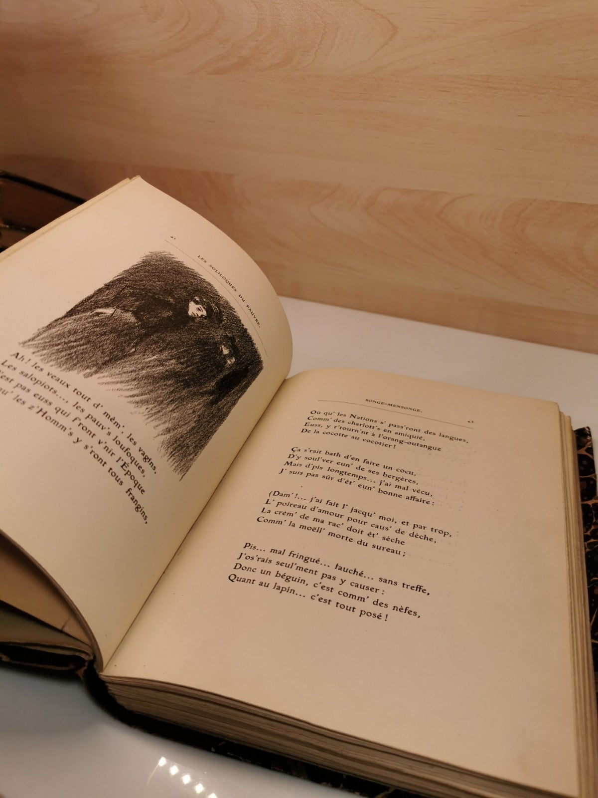 Superb Copy of Les Soliloques du Pauvre by Jehan RICTUS, 1909
